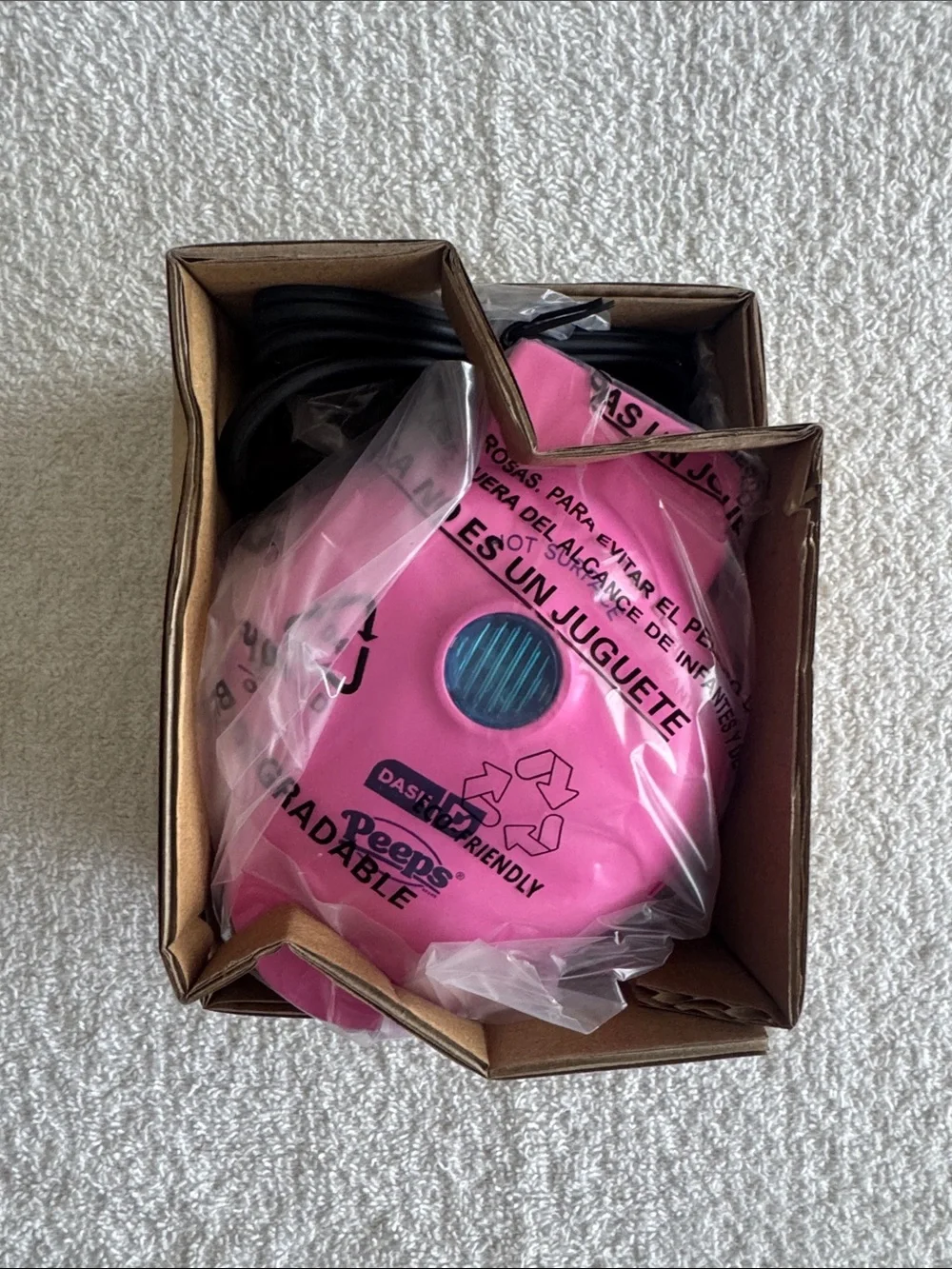 Dash Peeps Pink Mini Waffle Maker